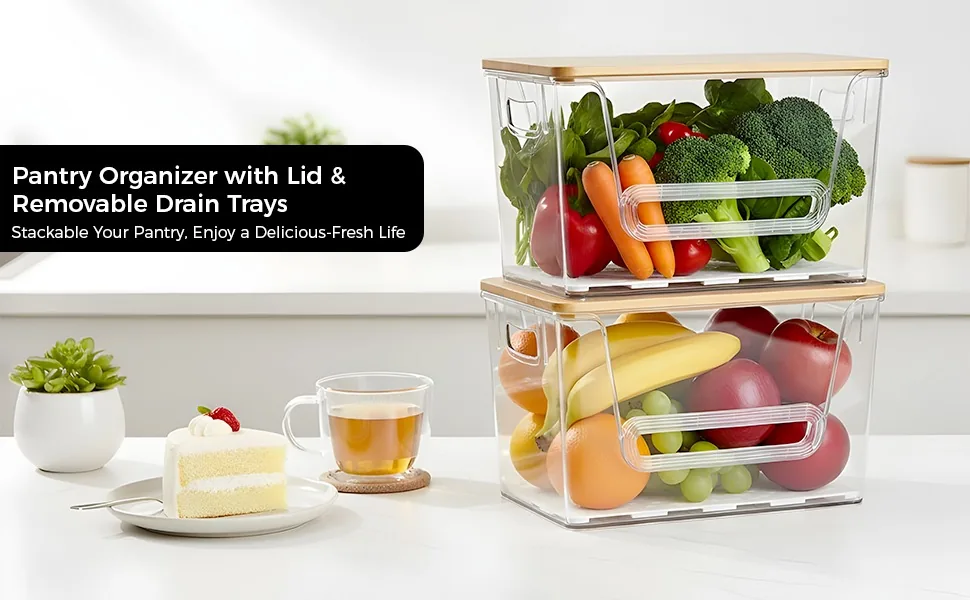 NITOOR pantry organizer set